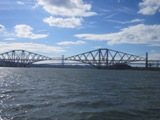 The two famous Forth Bridges